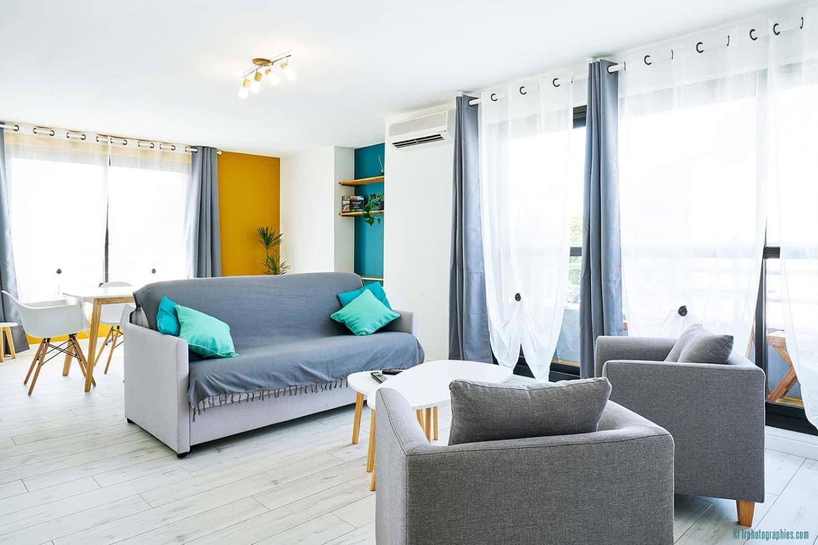 T2 Cosy A 100M De La Plage, Saint-Pierre, Luma Appart Exterior foto